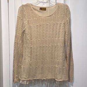 Katsumi (from LF) Sweater with Tulle underlay